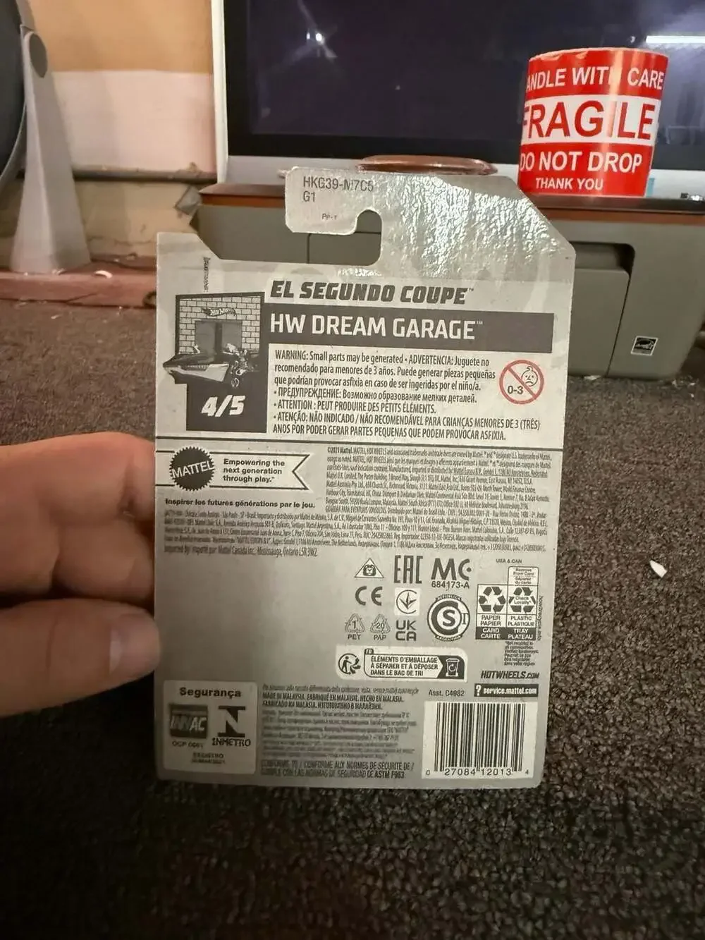 Hot Wheels HW Dream Garage El Segundo Coupe Silver 105/250 HKG39